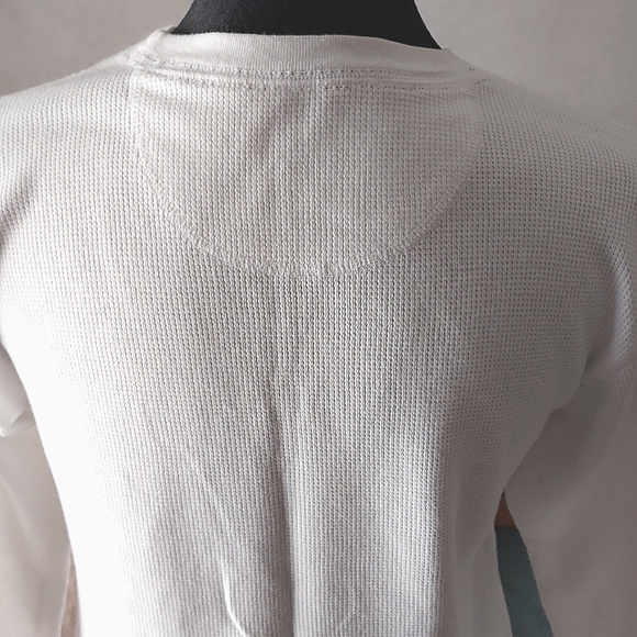 BOYS WHITE FADED GLORY UNDERWEAR SHIRT - Picture 4 of 7